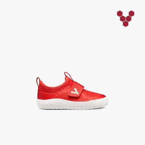 Vivobarefoot Primus Sport II Toddlers Trainers Red UK CHBL